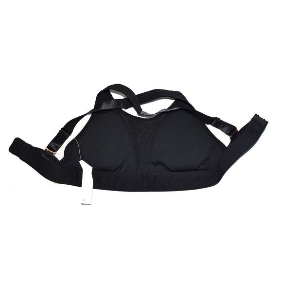 A6 NWT FABLETICS Black Zoe High Impact Sports Bra III W/Removable Cups Sz XS $60 - Picture 5 of 6